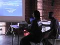 Projector in use